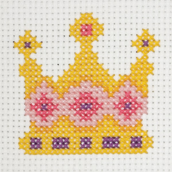 set broderie copii anchor coroana crown