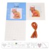set broderie copii anchor pisica cat