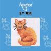 set broderie copii anchor pisica cat